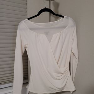 Ann taylor white blouse
